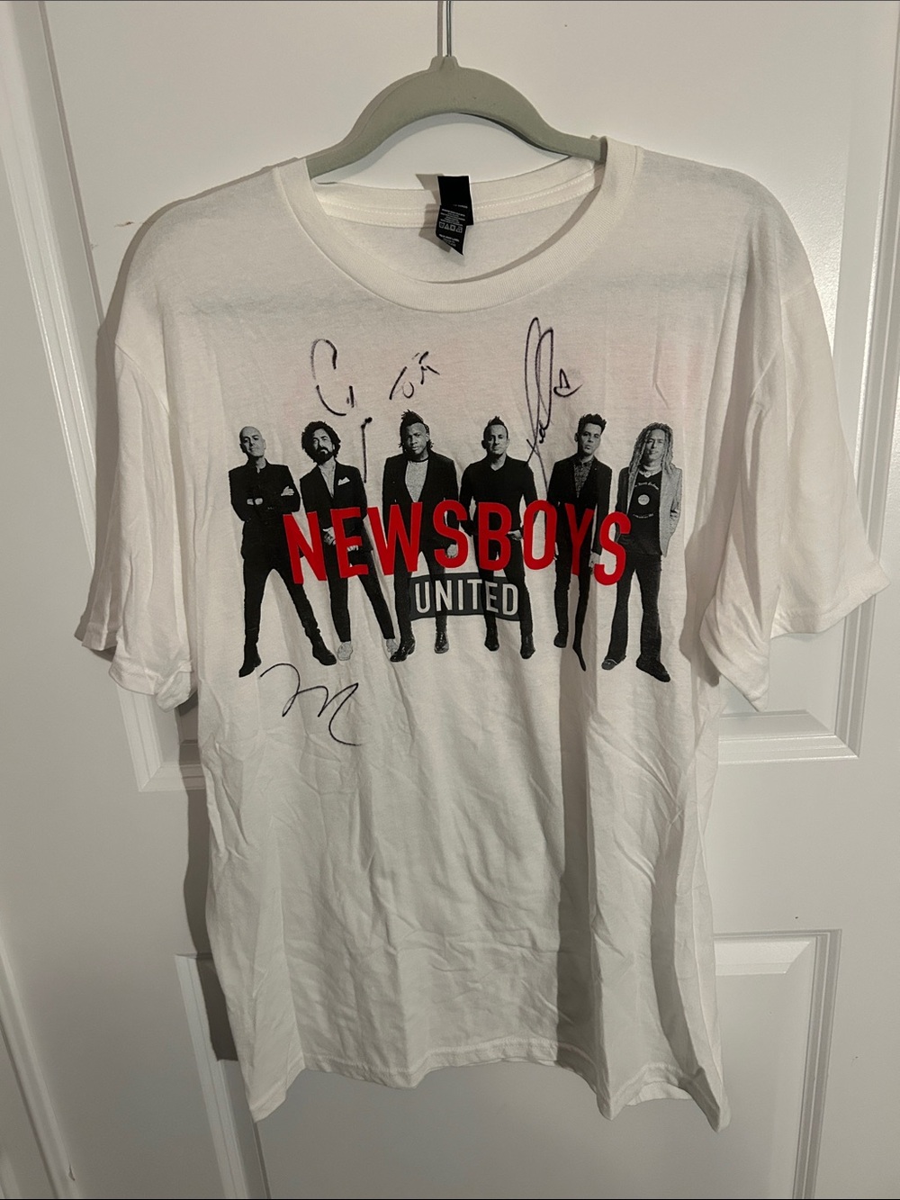 Signed United Tour Newsboys Graphic Tee